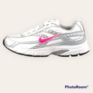 Nike Initiator Womens Running Shoe Sneaker White Pink